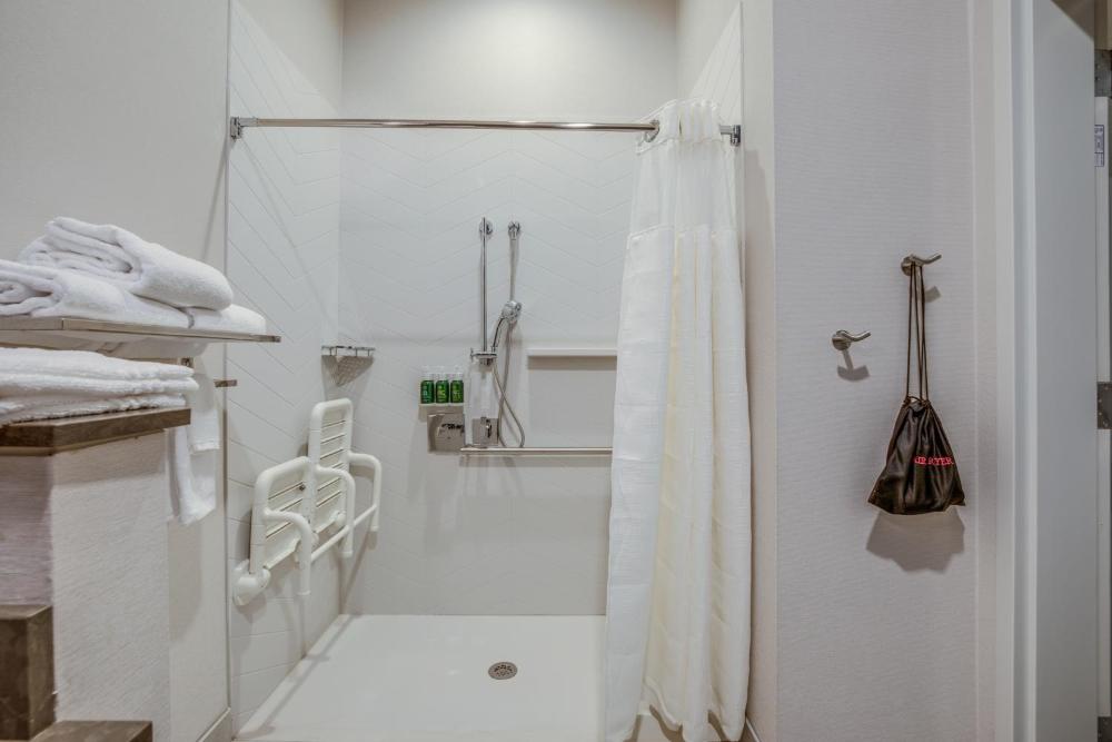 King Room with Roll-in Shower - Mobility Accessible interior